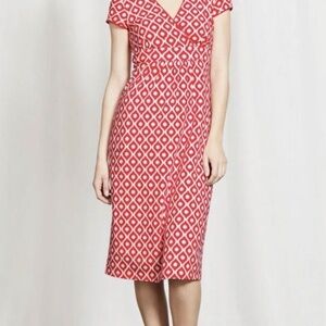 Boden Lola Casual Jersey Knit Wrap Dress